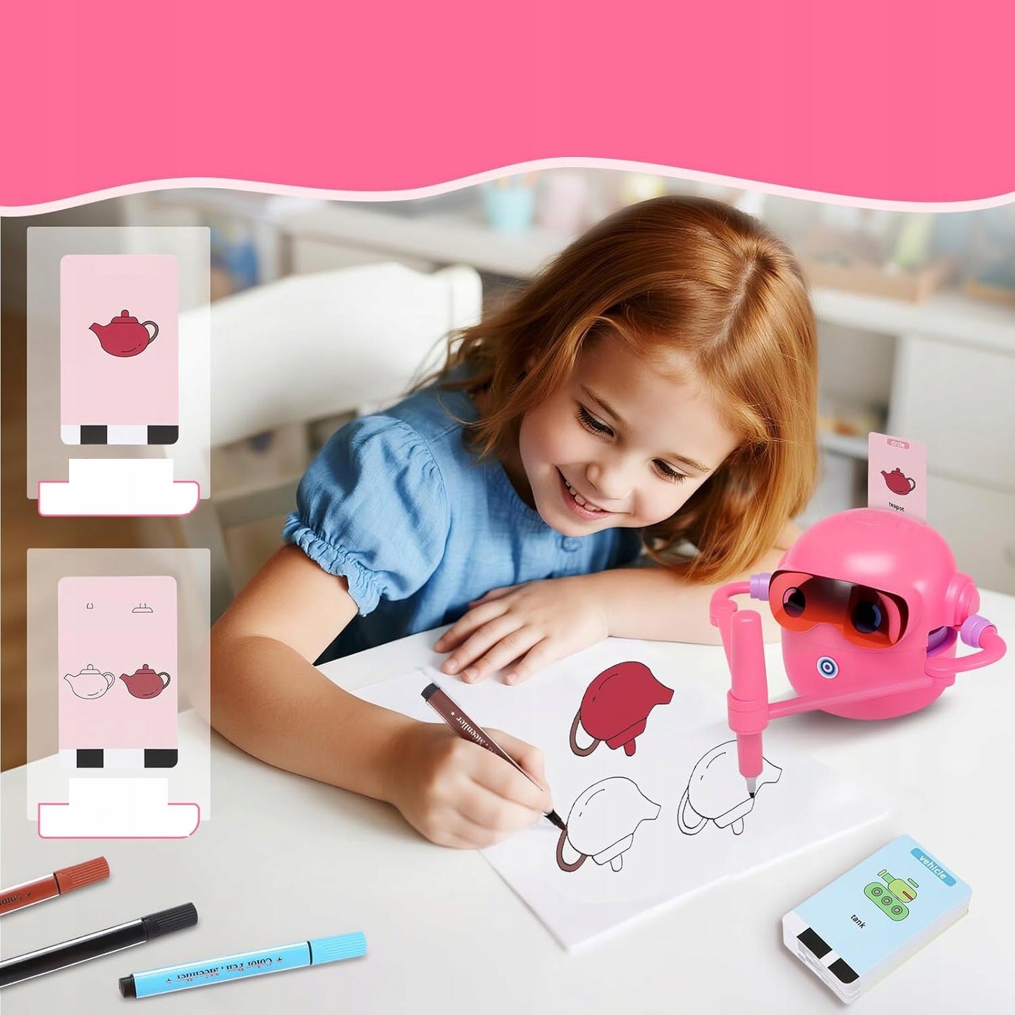 Roborysik 2.0™ – Zabawka, która rysuje i uczy