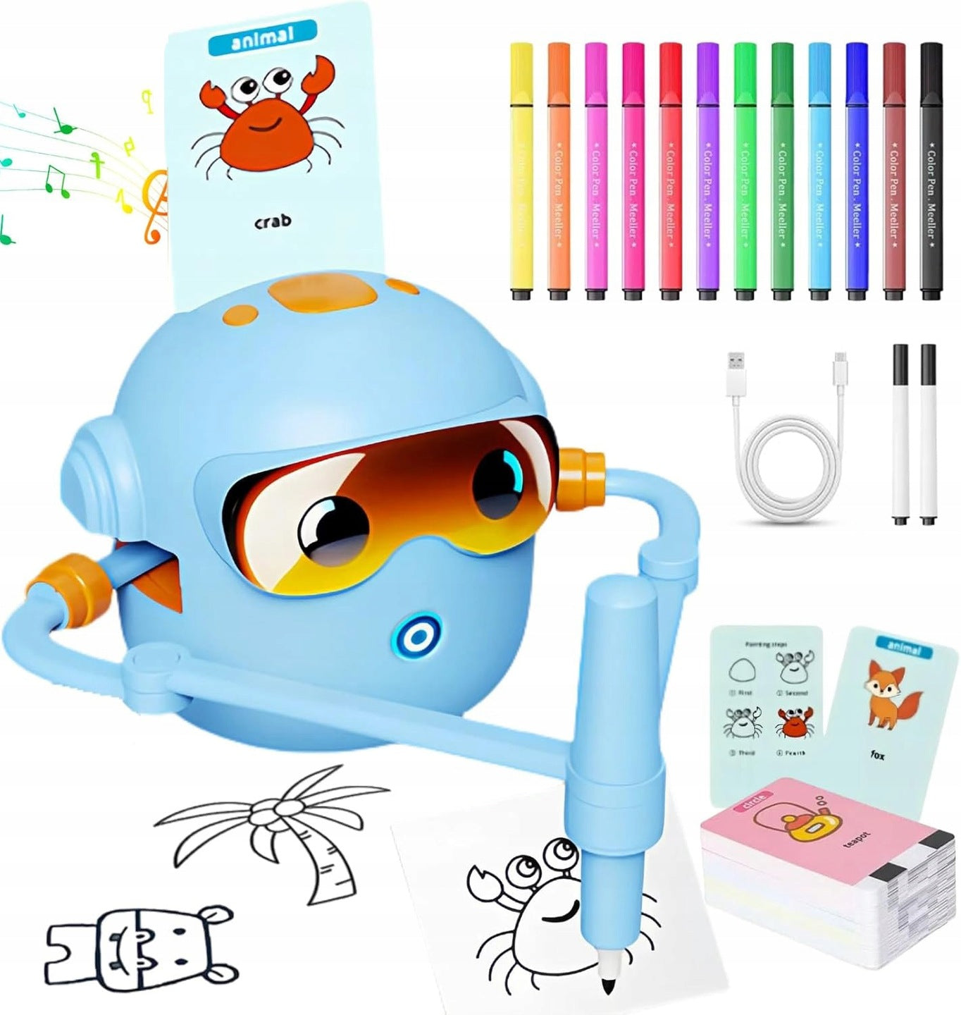 Roborysik 2.0™ – Zabawka, która rysuje i uczy