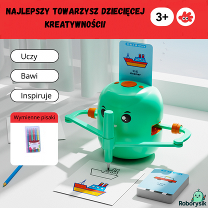 Roborysik™ – Zabawka, która rysuje i uczy