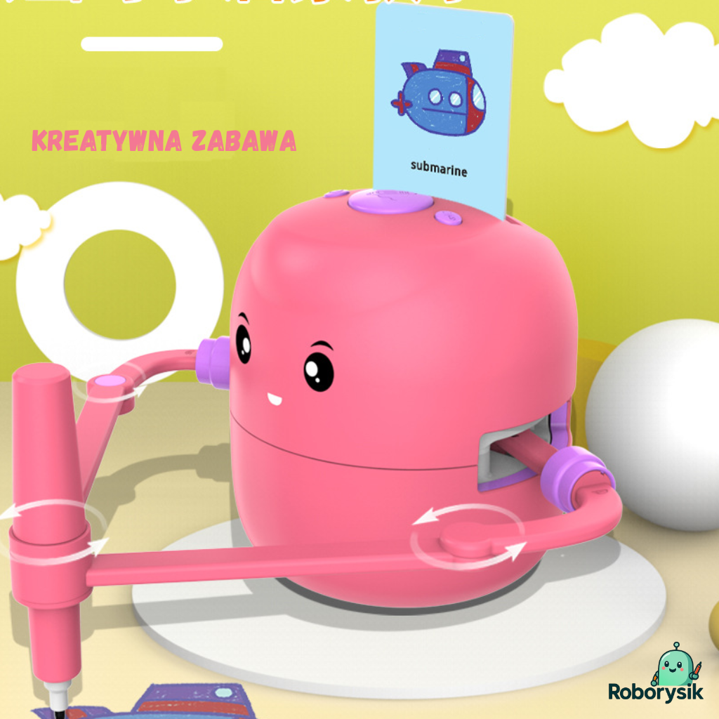 Roborysik™ – Zabawka, która rysuje i uczy